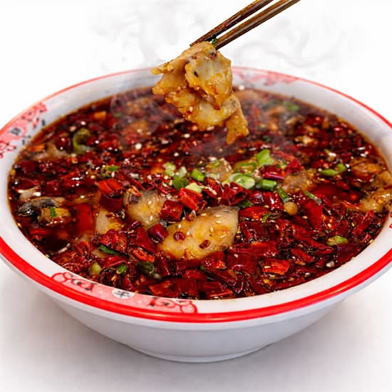 水煮鱼片 Boiled Fish Fillet in Chili Oil